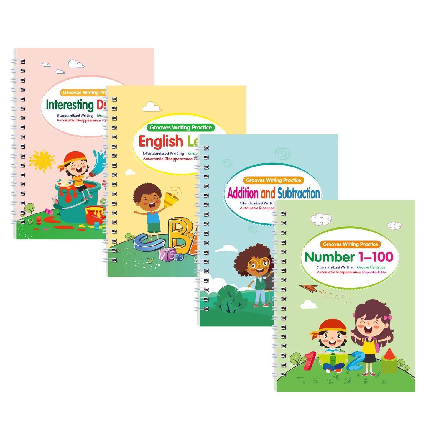 Biofuse™ WriteMate – Reusable Handwriting Practice Books
