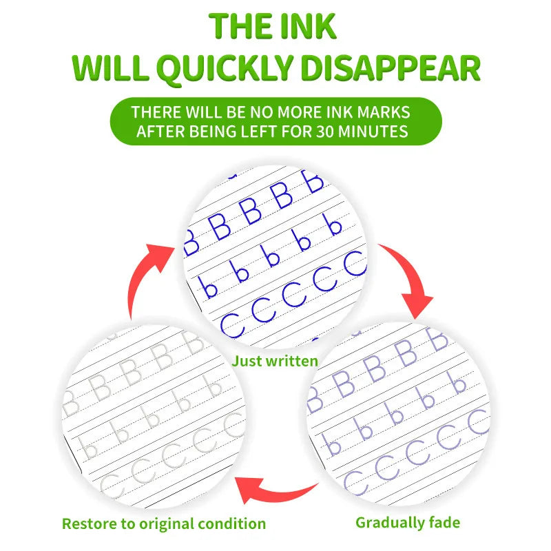 Biofuse™ WriteMate – Reusable Handwriting Practice Books