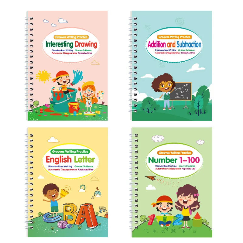 Biofuse™ WriteMate – Reusable Handwriting Practice Books