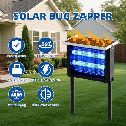 Powerful Solar Bug Zapper Outdoor
