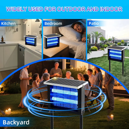 Powerful Solar Bug Zapper Outdoor