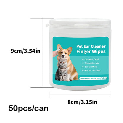 Pet  Ear cleaning wipes