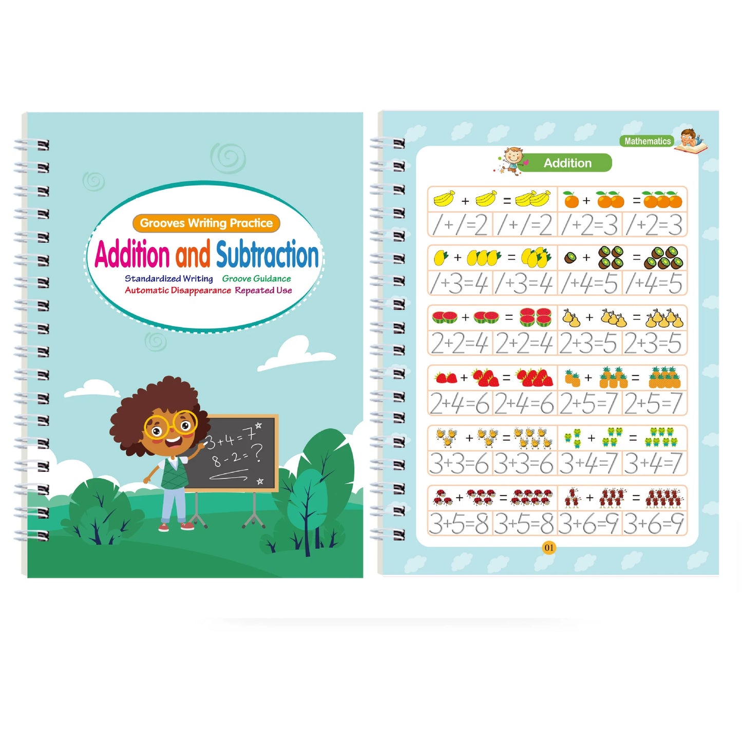 Biofuse™ WriteMate – Reusable Handwriting Practice Books