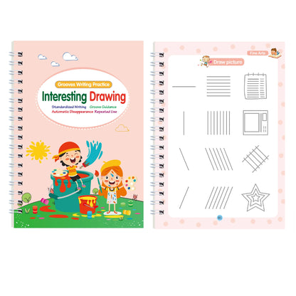 Biofuse™ WriteMate – Reusable Handwriting Practice Books