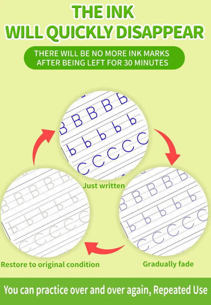 Biofuse™ WriteMate – Reusable Handwriting Practice Books