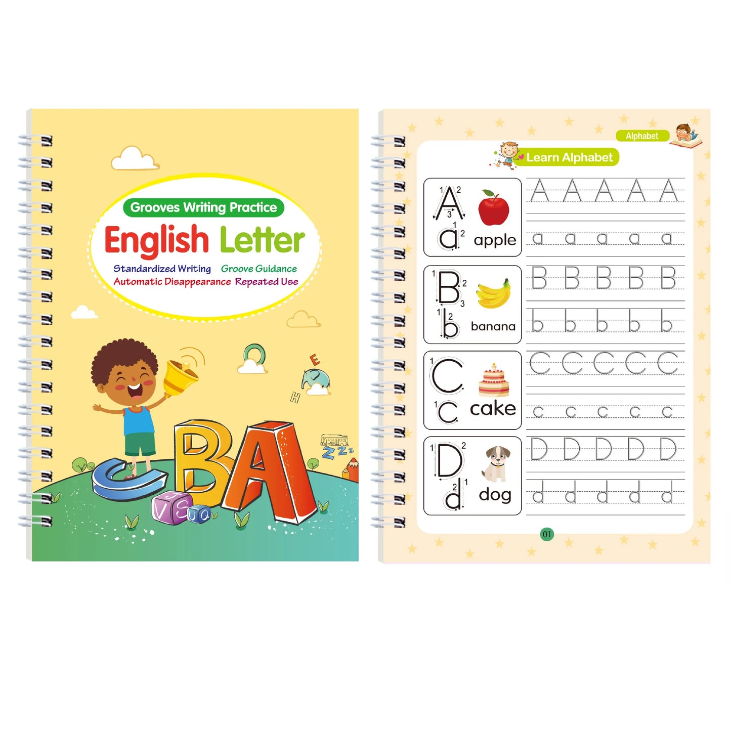 Biofuse™ WriteMate – Reusable Handwriting Practice Books