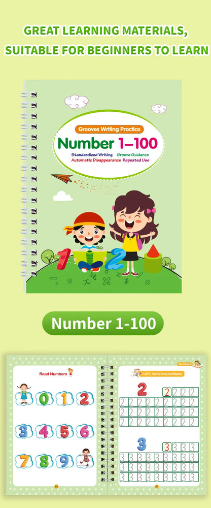 Biofuse™ WriteMate – Reusable Handwriting Practice Books