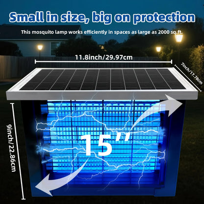 Powerful Solar Bug Zapper Outdoor