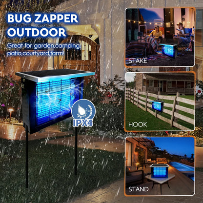Powerful Solar Bug Zapper Outdoor