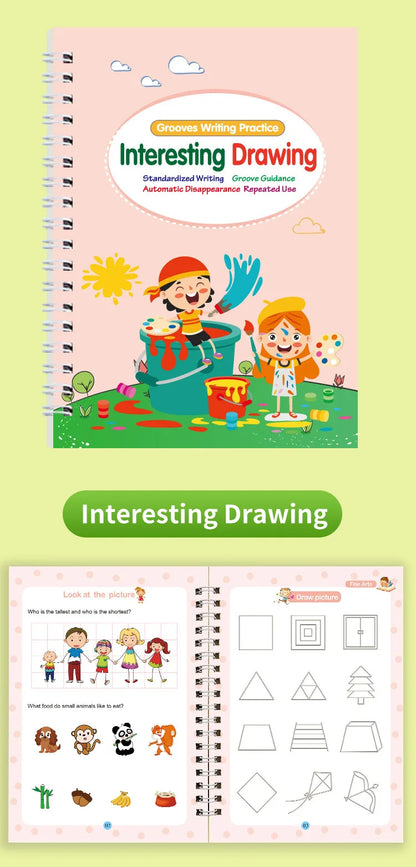 Biofuse™ WriteMate – Reusable Handwriting Practice Books