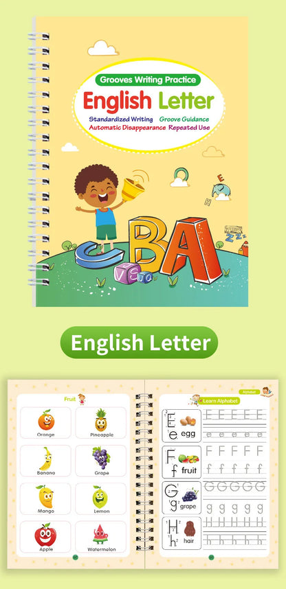 Biofuse™ WriteMate – Reusable Handwriting Practice Books